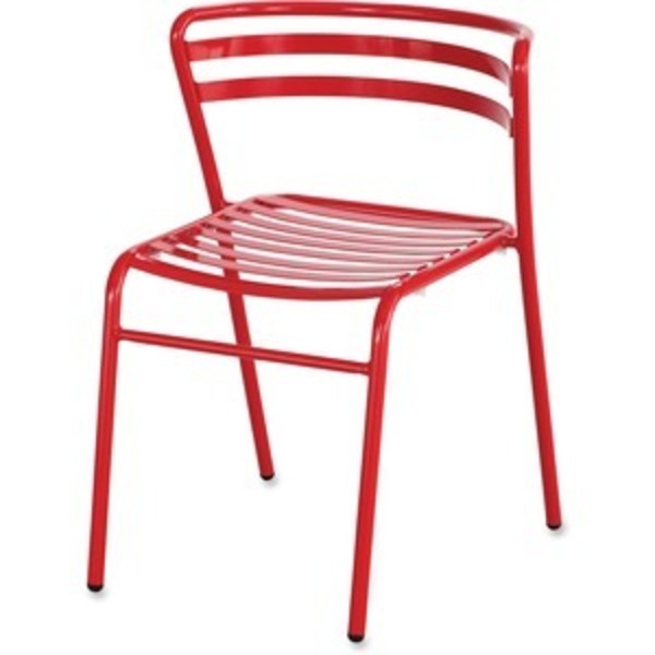 Safco Chair, Stack, Outdr, Steel SAF4360RD